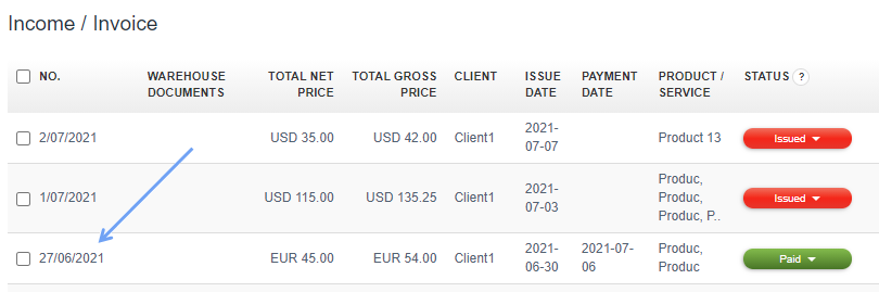 check if invoice sent