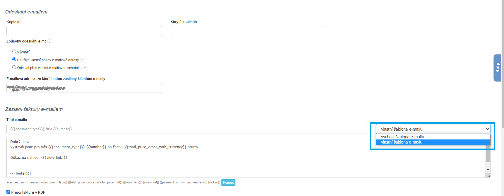 Jak odeslat pripomenuti