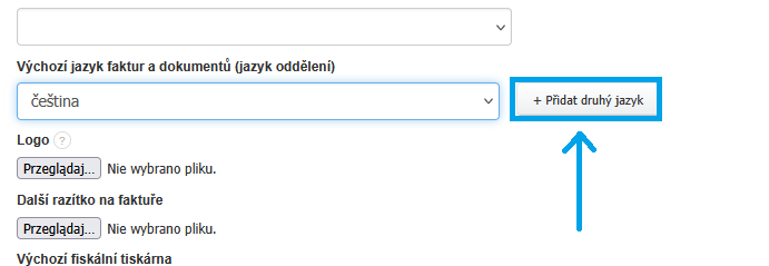 Pridat druhy jazyk