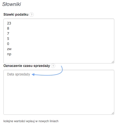 zmiana w polu oznaczenie czasu sprzedaz%CC%87y