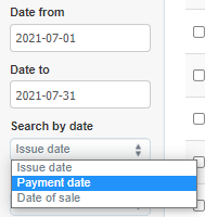 Filter panel period 2