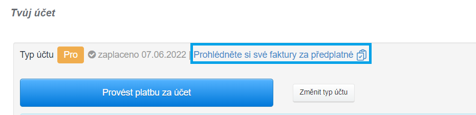 BitFaktura predplatne