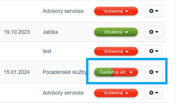 Faktura castecne uhrazena 3