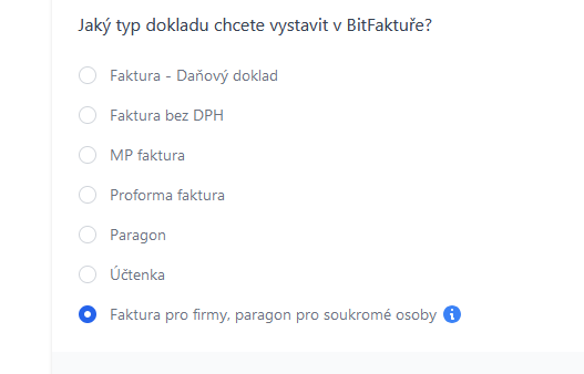 Typ dokladu