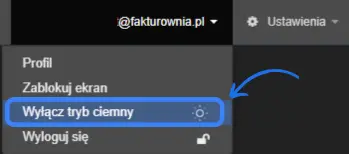 Jak wyłączyć tryb ciemny