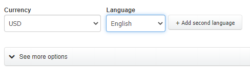 Invoice foreign language