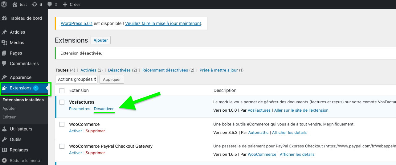Facturation Marketplace WooCommerce Plugin Extension Intégration 