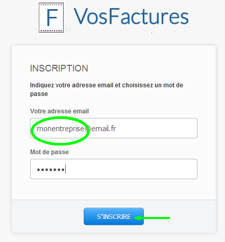 Changement URL Prefixe Compte VosFactures Inscription URL Personnalisation