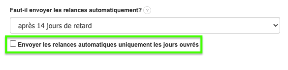 Logiciel Facturation - Relances Automatiques Facture impayée