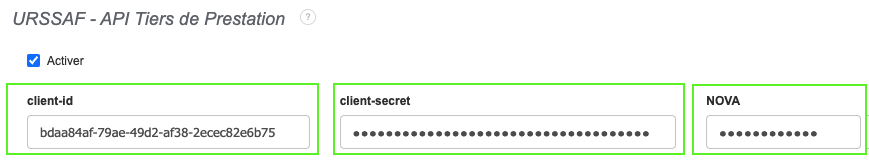Habilitation Prestataire de SAP Urssaf Tiers de Prestation