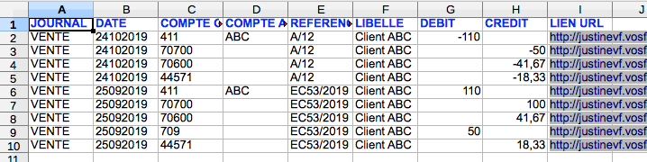 Factures Exports Comptables Logiciel Comptabilité CEGID