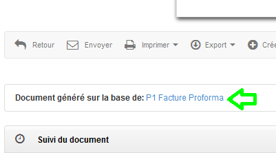 Créer Facture depuis Proforma Facturation Facile Rapide VosFactures