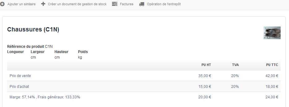 Facture Gestion Stock