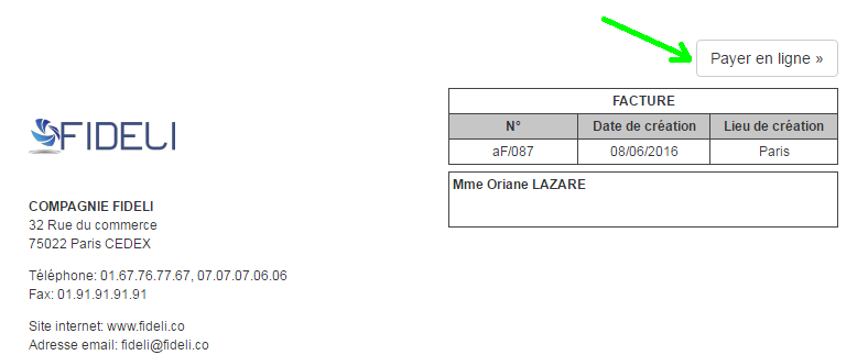 Facturation PayZen Paiement en ligne Carte Bancaire Logiciel Ecommerce