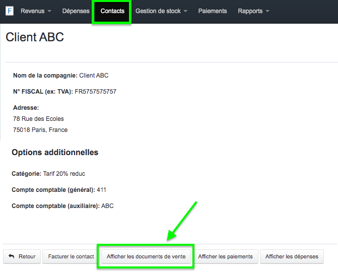 Facturation Suivi Clients Facile