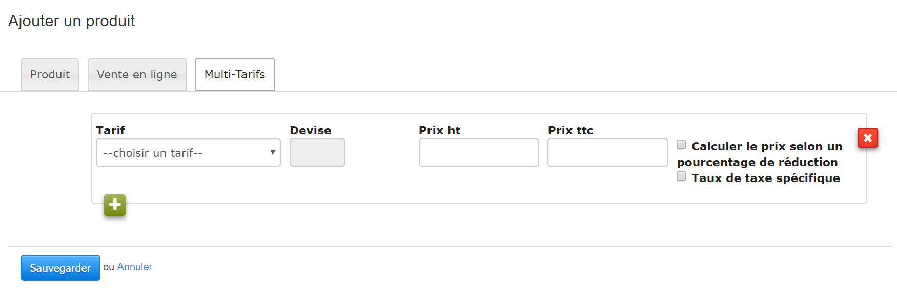 Facturation Option Multitarifs Fiche Produit