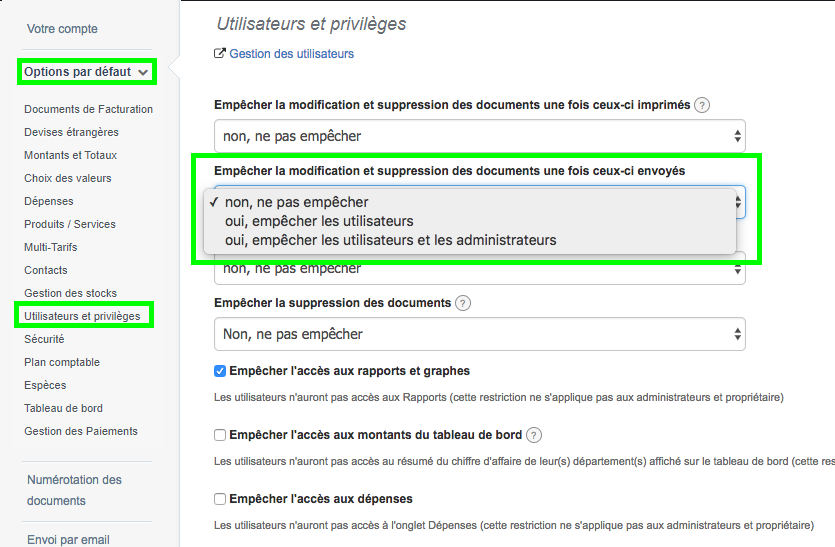 Loi Anti-Fraude Protection Verrouillage Fonctionnalités Sécurité