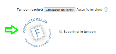 Supprimer Cachet Tampon Facture Cachet Entreprise Personnalisation VosFactures.fr