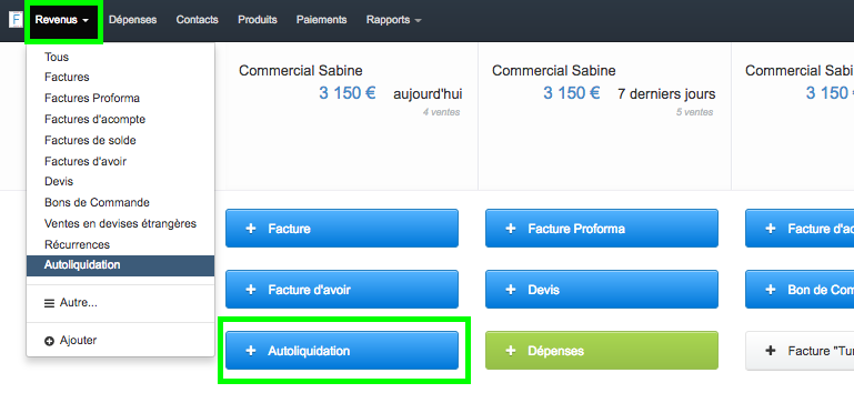 Autoliquidation Autoentrepreneur VosFactures Mécanisme TVA Option Facile Logiciel Facturation