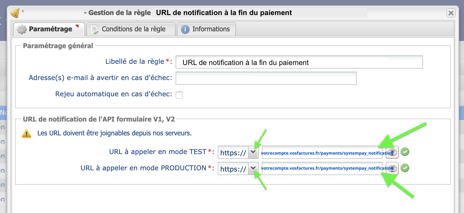 Factures Paiement en ligne Systempay Factures Payées Mise à jour