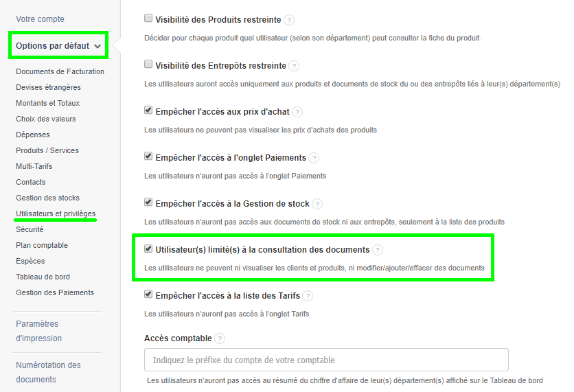 Facture Facturation Utilisateur Consultation Document Vente