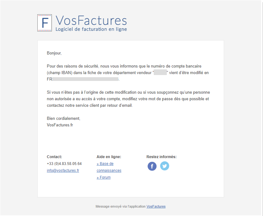 Logiciel Facturation Coordonnées Bancaires Vendeur Entreprise