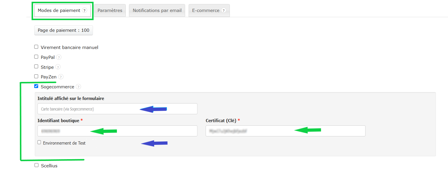 Facturation SogeCommerce Intégration Paiement en Ligne Payer Facture Ecommerce
