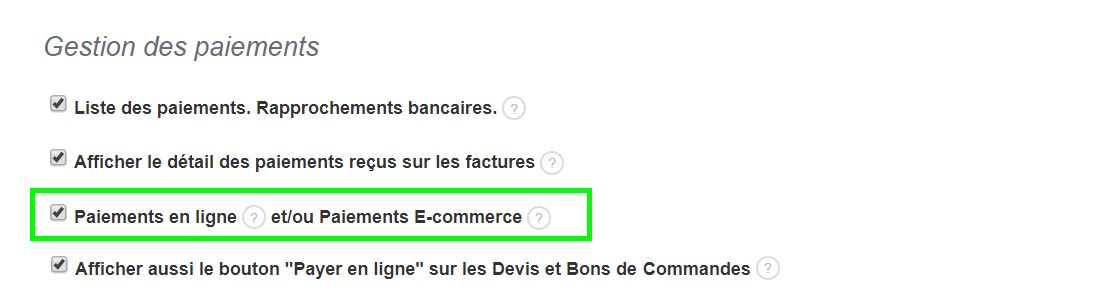 Facturation Paiement en Ligne Gestion E-commerce Ecommerce Vente