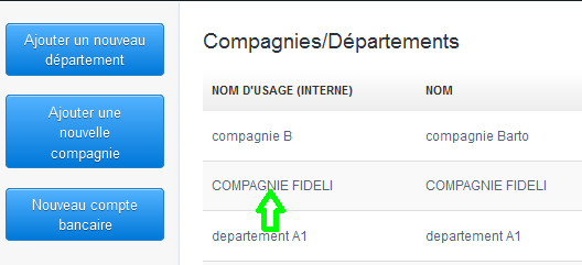 Editer Paramètres Fiche Entreprise Facturation Facture VosFactures