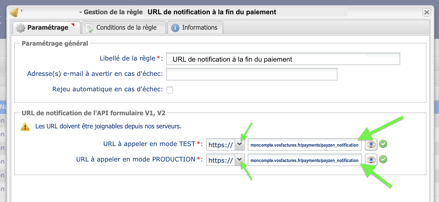 Factures Paiement en ligne PayZen Factures Payées Mise à jour
