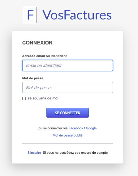 Logiciel Facturation Connexion Sécurisée