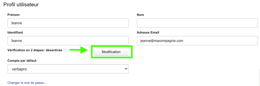 Logiciel Facturation en ligne Sécurisé Vérification 2 étapes