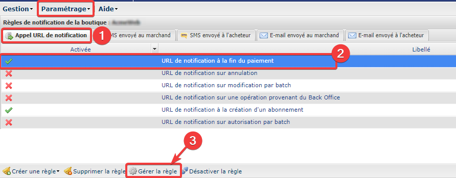 Paramétrage du compte Scellius connexion à VosFactures