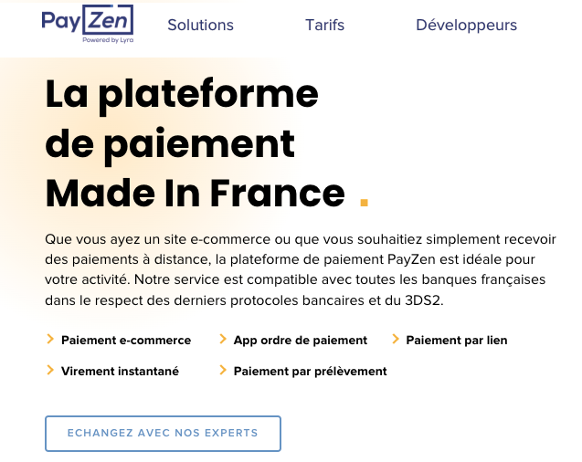Factures Paiement en Ligne Intégration PayZen Carte bancaire Ecommerce