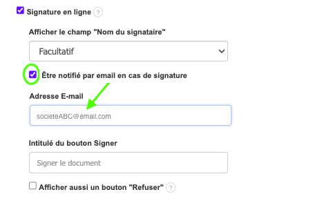  Mail Confirmation Signature En Ligne Facturation
