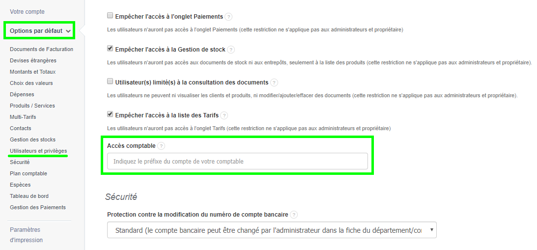 Logiciel Facturation Comptable Comptabilité Accès Export Cabinet