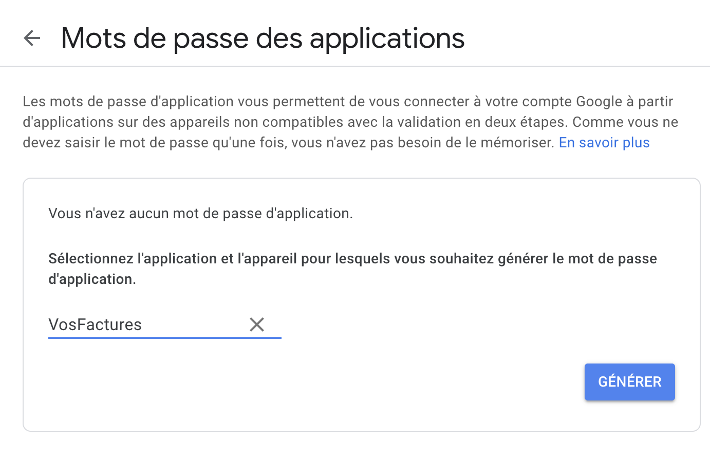 SMTP Envoyer facture par email depuis Gmail