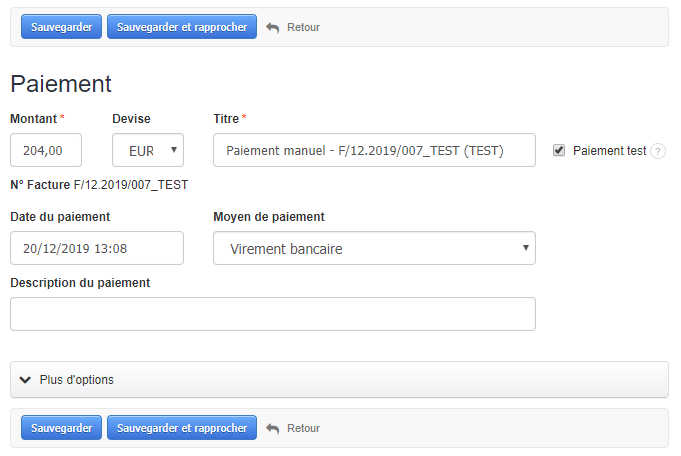 Option Test Document Test Facturation Essai Fonctionnalités VosFactures