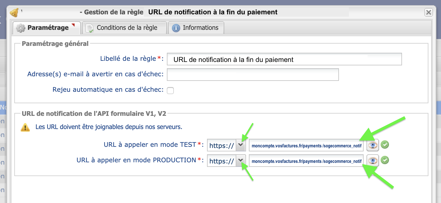 Factures Paiement en ligne Sogecommerce Factures Payées Mise à jour