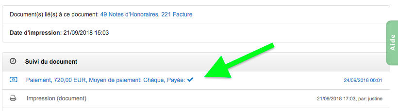 Facture Paiement Suivi