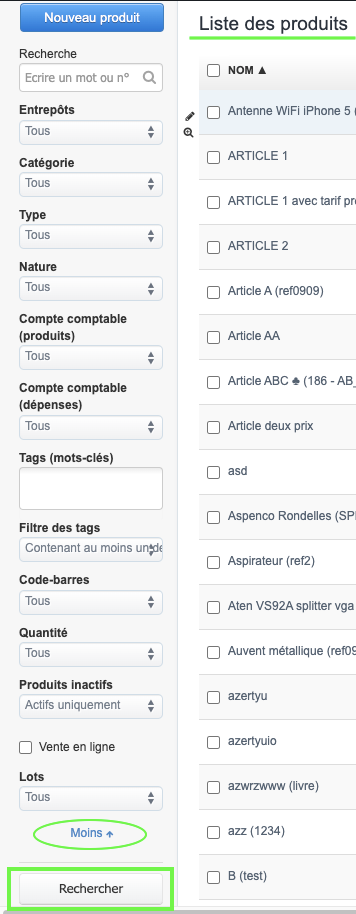 Facturation Facile Rapide Facture Devis Suivi Recherche Produit Service Article