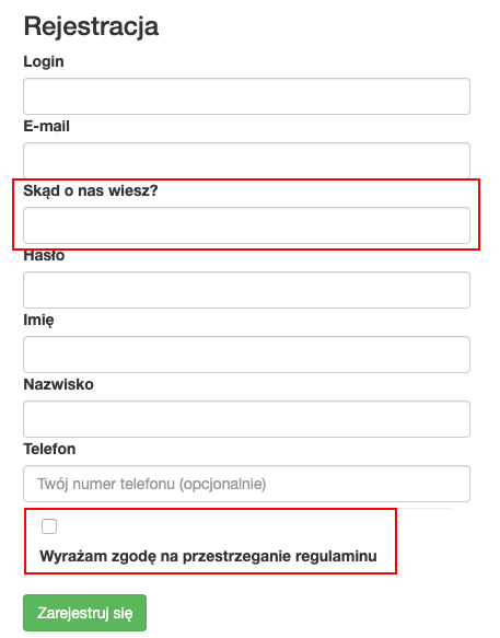 screenshot zuzanna test