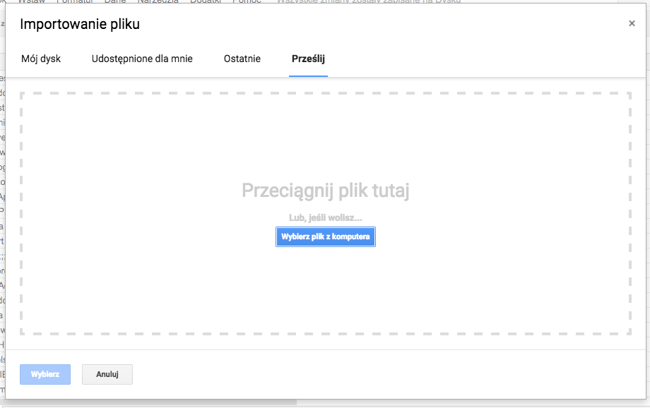 google docs csv fix 2