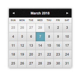 jquery datepicker kalendarz