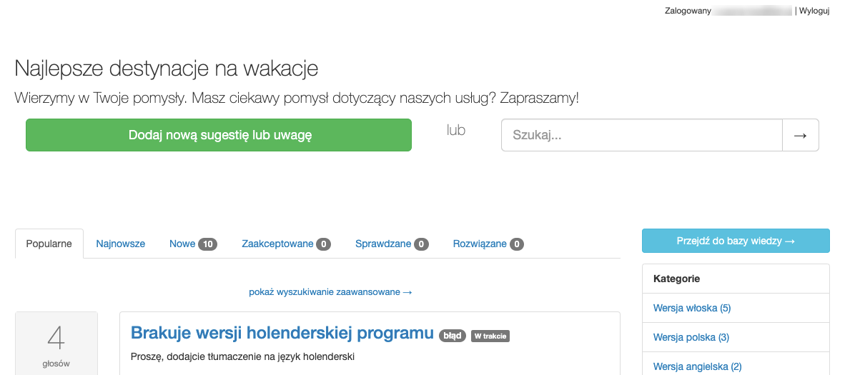 screenshot zuzanna test