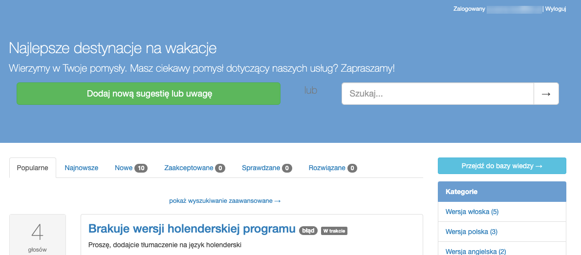 screenshot zuzanna test