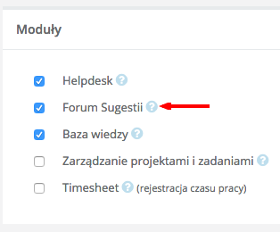 Jak dodać do konta Forum Sugestii
