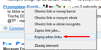 Kopiuj adres linku