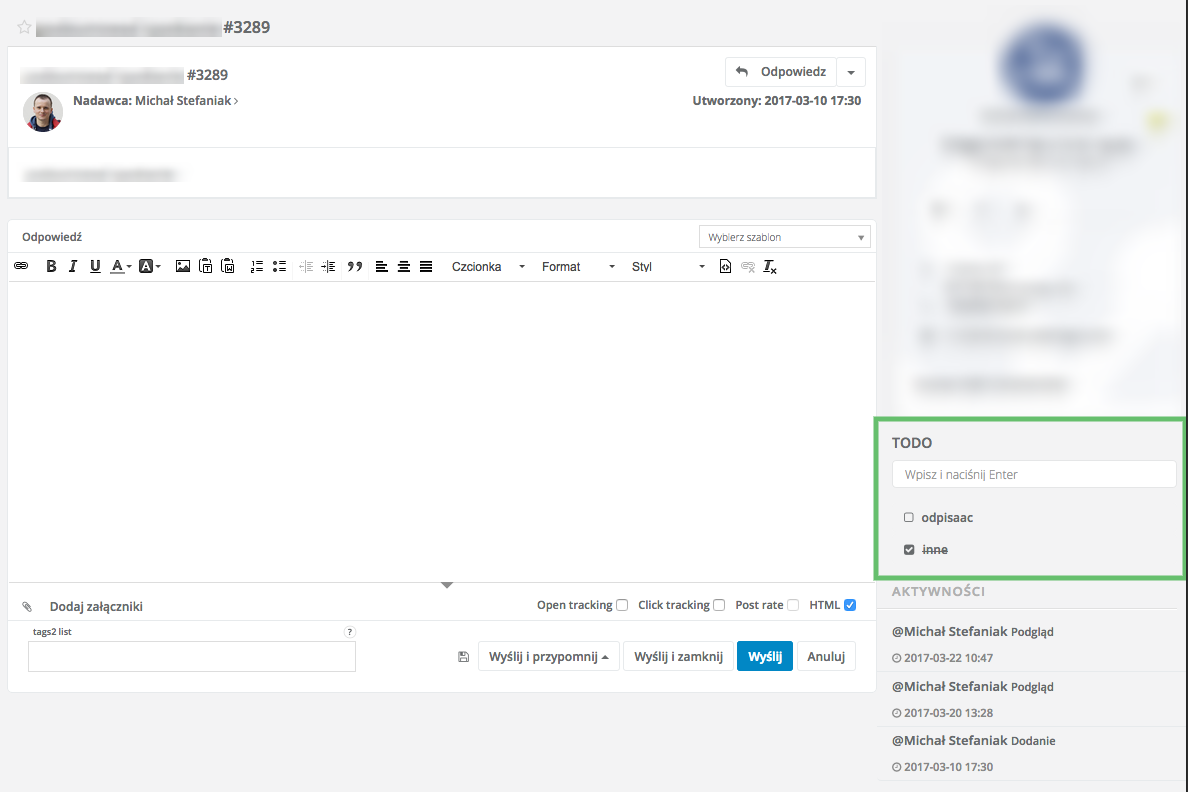 todo do maili i zadan