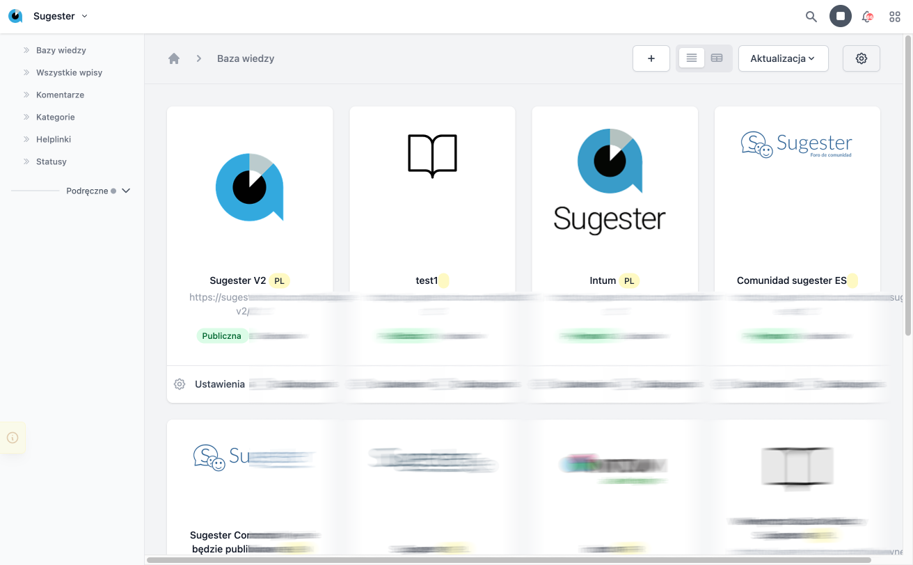 Lista baz wiedzy